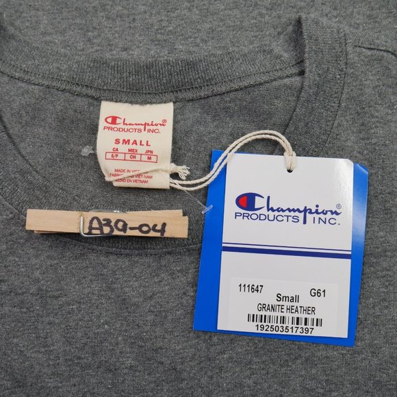 Champion Oversized Boxy Crop Top Sleeveless Shirt Reverse Weave Workout Boxing - Picture 6 of 8